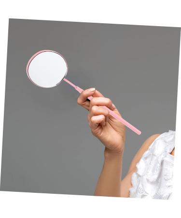 FRCOLOR 2pcs Grafting Eyelash Mirrors - Perfect Tools for Eyelash Extensions - Pink Crescent Moon Vanity Mirror (9.5x4cm - Buy Online on GoSupps.com