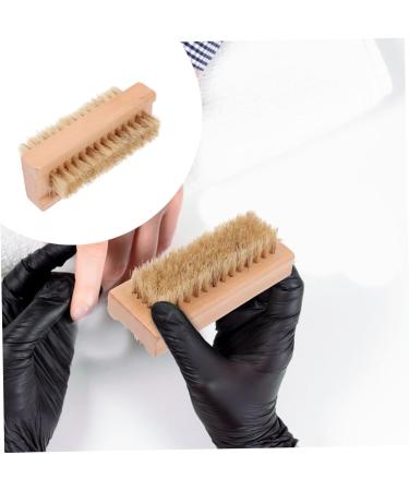 minkissy 1pc Nail Dust Brush Toenail Brush Kits Bristle Scrubber Tools Nail Brush for Cleaning 2 Side Nail Cleaning Brush Wooden Nail Scrubber Toenail Cuticle Brush Spa Laundry Brush - Buy Online on GoSupps.com