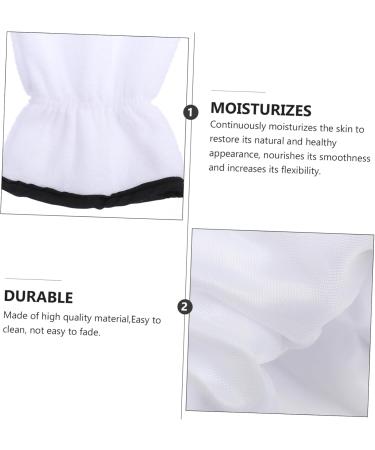 BESTYASH 1 Paire de masque de peau morte exfoliant d'adoucissement la main masques pour les mains hydratant de la main hydratants hydratants flanelle blanche - Buy Online on GoSupps.com