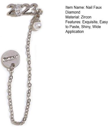 Nail Faux Diamond Faux Nail Charm Shining Three-Dimensional DIY Light Luxury 2023 Zircon Manicure Accessories for Manicurist Zircon Manicure Decor Nail Charm - Buy Online on GoSupps.com