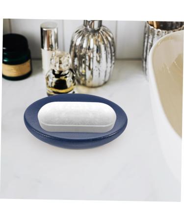 KONTONTY 1pc Box Soap Box Rectangular Soap Dish Bathing under Bar Soap Holder Washbasin Hook Sink Dark Blue Soap Dish Strip Holder Orange Pumpkin Bowl Ins Soap Dish Ceramics Jewelry Plate 1 M - Buy Online on GoSupps.com