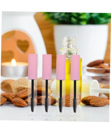 LALADEFIEE 15pcs Mascara Empty Tube Lash Wand Sweatproof Mascara Empty Mascara Tube Bottle Spoolie Pink Plastic - Buy Online on GoSupps.com