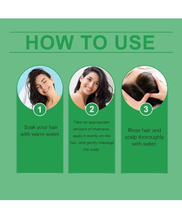 Shampooing huile Qguojie Batana avec extrait de romarin - Traitement de perte de cheveux naturels r pare les frisottis et les cheveux endommag s pour les plus pais et plus forts (4) - Buy Online on GoSupps.com