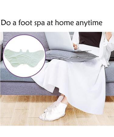 Foot Peel Mask (5 Pairs) - Natural Exfoliator for Dry Cracked Feet & Calluses - Spa Treatment with Lavender Extract for Baby Soft Skin - Unisex - Buy Online on GoSupps.com