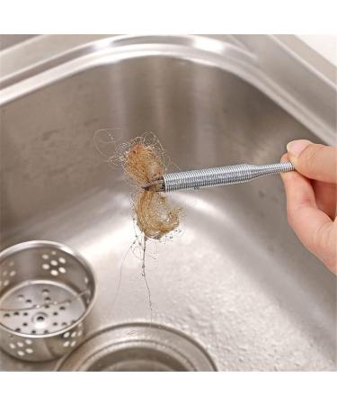 Drain Clog Water Sink Cleaner Snake Unblocker Kitchen Bath Rod Hair Remover Toilet Dredge Pipe Bathroom Kitchen Clean 60cm 85cm (Size : 85cm) (60cm) - Buy Online on GoSupps.com