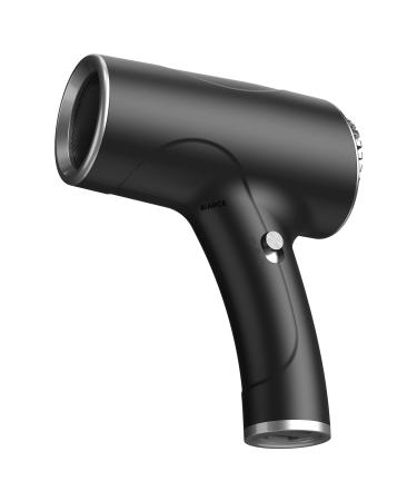 BIARCE Travel Hair Dryer USB Rechargeable Lightweight Hair Dryer Portable Hair Dryer Cold Air Setting for Painting and Acrylic Pouring Low Noise Black