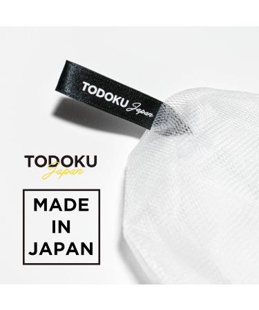 TODOKU JAPAN Deep Moist Honey Face Wash - 110g + 10g Travel Size & Rich Bubble Face Wash Whip Maker Soap Net (1 Black) - Buy Online on GoSupps.com