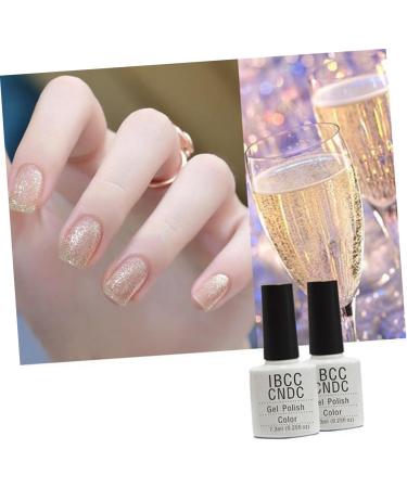 FOMIYES 2pcs Nail Gel Polish Nail Polish Soak off Gel Polish Nail Art Gel Polish Uv Glue mediumx2pcs As Shownx2pcs - Buy Online on GoSupps.com