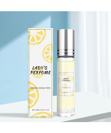 Perfume for Women Rose Flower Fresh Powder Perfume Energetic Long Lasting Eau De Parfum Floral Body Mist Suitable for Travel Size Perfume Gift for Women 2x2x8.5cm Yellow - Buy Online on GoSupps.com