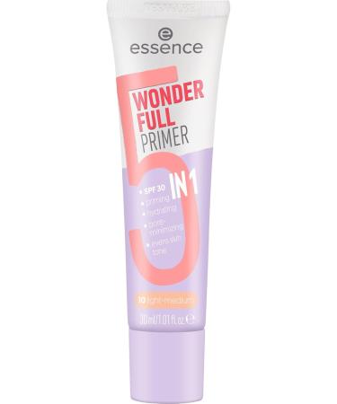 Essence Cosmetics Wonder Full Primer 5 in 1 Moisturizing Mattifying Protective Matte 30 ml - Buy Online on GoSupps.com