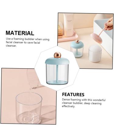 DOITOOL Sparkling Bottle Foaming Pump Bottle Facial Skincare Whip Maker Skin Care Foaming Bottle Holder Face Wash Facial Cleanser Foams Maker Abs Sparkling Cup Handwashing Fluid 10.50X7.80X7.80CM Blue - Buy Online on GoSupps.com