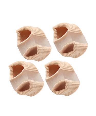 Healifty Toe Separator Toe Separator 4pcs Bunions Bunion Corrector Toe Separators with 2 Big Toe Spacer Toe Separators for Plantar Fasciitis Night Splint Plantar Fasciitis Night Splint Assorted Color 4X3CM