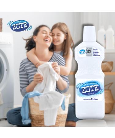 Zote Liquid Soap Bundle - 1 Liter (Pack of 4) + Bonus Cleaning Cloth | Powerful Laundry Solution for Brighter Whites & Fresher Clothes - International Shipping Available - Buy Online on GoSupps.com