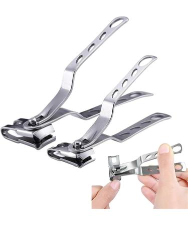Rotating Nail Clippers Stainless Steel Fingernail & Toenail Trimmer Rotary Nail Cutter Head Manicure Tool (Color : S Size : 2pc) 2pc S - Buy Online on GoSupps.com