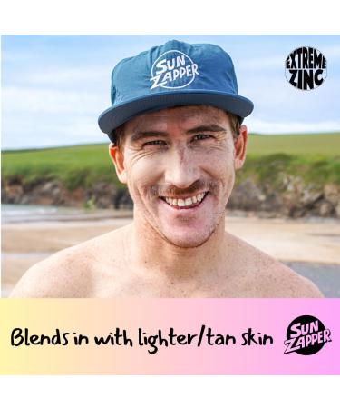 Sun Zapper Extreme Zinc Stick SPF50+ for Tan Light Skin Tone - Australian Made Zinc Sunscreen Stick - Buy Online on GoSupps.com