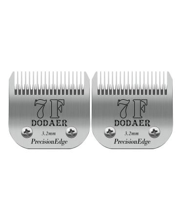 Ceramic blades for dog hair cutters compatible with Moser 45-50/Heiniger/Andis Easter A5 Wahl 7f 1/8 inch (3.2 mm) cutting length 2 pieces 7f 3.2mm (2 sets)) - Buy Online on GoSupps.com