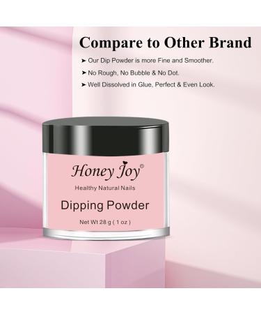 French Manicure Foundation Dip Powder Set - 28g/Box, Pink & White Colors, No UV/LED Cure, 1oz per box - Clear Pink Dip-Clear Pink-UKA - Buy Online on GoSupps.com