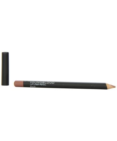 Youngblood Clean Luxury Cosmetics Lip Liner Pencil  Pout | Long Lasting Creamy Matte Lip Liner Pencil | Cruelty Free  Paraben Free  Gluten Free  Vegan Pout 0.04 Ounce (Pack of 1)