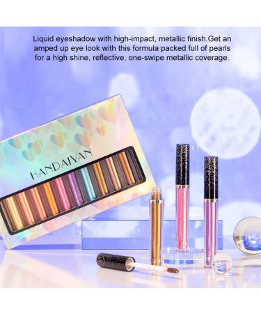 Lovelycat Liquid eye shadow durable opaque liquid eye shadow liquid flash eye shadow high impact multidimensional metal liquid eye shadow reflective flash liquid eye shadow set - Buy Online on GoSupps.com