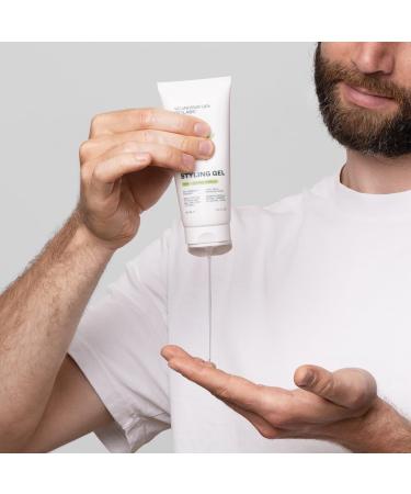 Scandinavian Biolabs Natural Styling Gel 100ml - Does not dry out scalp or hair - Develops soft hold and high shine with emphasis on hair health - Buy Online on GoSupps.com