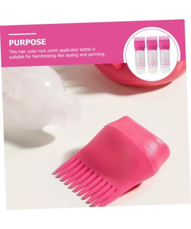Beaupretty 3 pi ces Bouteilles Applicatrices avec Peigne Racine Gradu Flacons pour Coloration et Soin Cheveux Secs Ab m s Pratique et Facile Utiliser Domicile - Buy Online on GoSupps.com