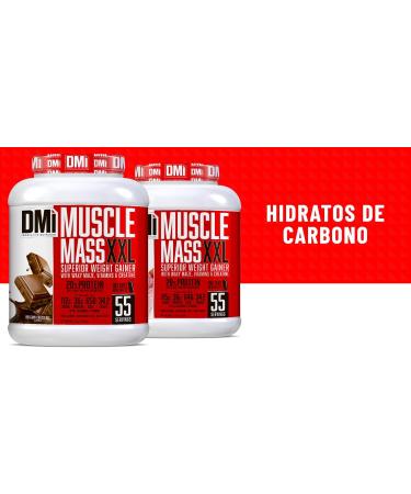  DMI INNOVATIVE NUTRITION Muscle Mass XXL - Top WEIGHT GAINER (vanille 7 kg (15 4 lbs) - Buy Online on GoSupps.com