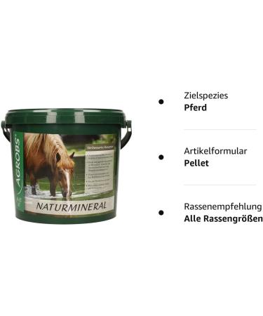 Buy Agrobs Natural Mineral 3000g Premium Horse Supplement for Optimal Health | International Shipping Available - Buy Online on GoSupps.com