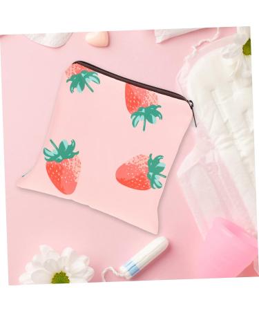 3-Piece Women's Credit Holder & Lipstick Bag - Halter Cosmetics Travel Snap Wand & Menstrual Pillow - Stylish Tampon Holder - Buy Online on GoSupps.com