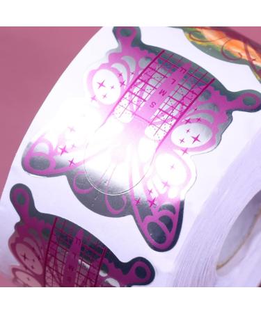 OSALADI Nail Art Guide Stickers Thick Nail Art Tips Extension Forms Nail Forms for Acrylic Nails Nail Extension Tips Fingernail Extensions Nail Tools Nail Guide Form Tool Kit Manicure - Buy Online on GoSupps.com