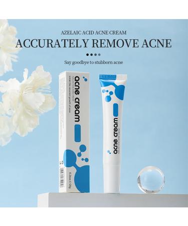 Azelaic Acid Acne Cream for Face Azelaic Acid With Hyaluronic Acids for Face Redness Smooth Anti Acne Breakouts Azelaic Acid Serum Balance Excess Oil & Soothing No Irritation - Buy Online on GoSupps.com