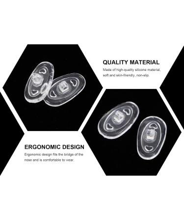 COHEALI 50 Pcs Non-Slip Eyeglass Frame Nose Pads - Soft Anti-Slip Nose Protection for Glasses - Buy Online on GoSupps.com