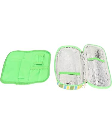 Light Green Insulin Cooler - Portable Travel Case for Medicine Temperature Control, Ideal for Office, Travel, and Camping - Buy Online on GoSupps.com
