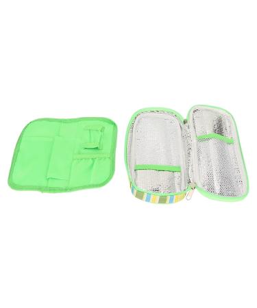 Insulin Cooler Travel Case ANGGREK Insulin Cooler Travel Case Multi Layer Carrying Case Lightweight Portable Insulin Cooling Bag for Diabetic Green - Buy Online on GoSupps.com