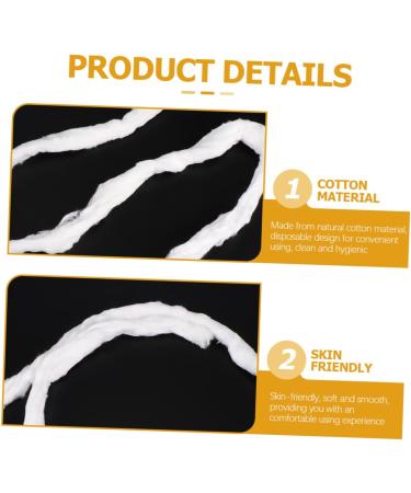 Gogogmee 2 Hairdressing Salon for Makeup for Manicures Cotton Beauty Coil for Perms for Nail Art Makeup Supplies - Buy Online on GoSupps.com