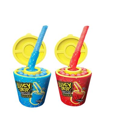 VIMIX Bazooka Juicy Drop Gummy Dipperz 96g - Fruit Flavour Gummy Stocks with a Sour Gel (02 Packs) - Buy Online on GoSupps.com