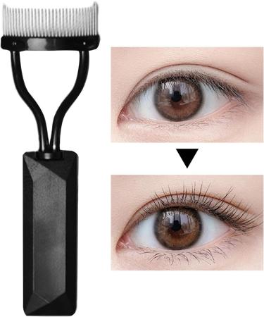 Makeup Lash Separator - Makeup Lash Separator Eyelash Separator Lash Definer Comb | Arc Designed Eyelash Mascara Comb Eye Lash Separator Eye Tool for Women Girls (3.43x1.1x0.59 Inches)(Black) - Buy Online on GoSupps.com
