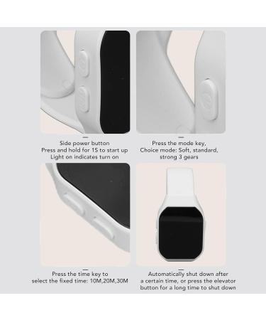 Wristband Watch Sleeping Aid Relieve Anxiety Portable Microcurrent Release Pressure 3 Modes Sleep Aid Device (White) - Buy Online on GoSupps.com