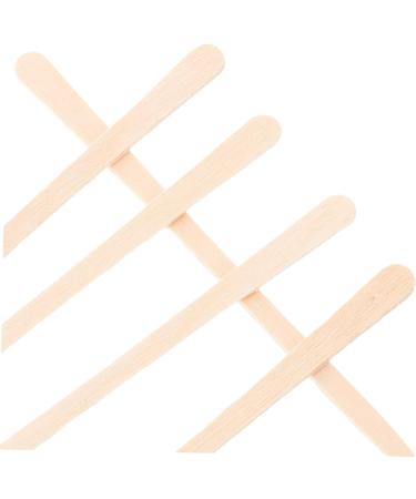 WOONEKY Hair Sticks - 100pcs Wooden Wax Spatula for Hair Removal & Waxing - Buy Online on GoSupps.com