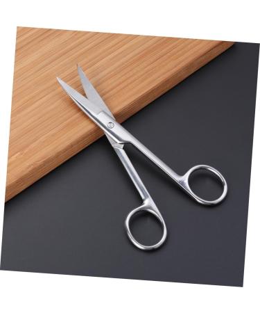 Curved Stainless Steel Eyebrow Scissors | Precision Makeup Scissors for Perfect Brows - International Shipping - Buy Online on GoSupps.com