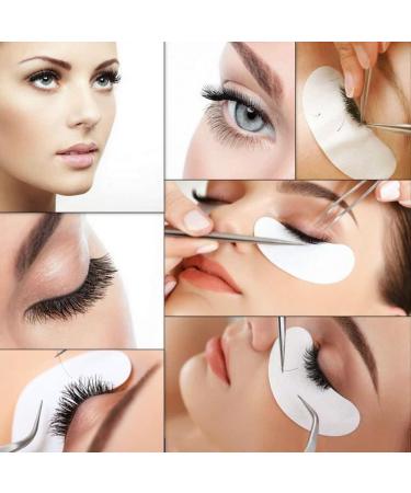Eye Gel Pads - 100 Pairs of Eyelash Lash Extension Under Eye Gel Pads Lint Eye Patches with Smooth Front Side and Collagen Back Side - Buy Online on GoSupps.com