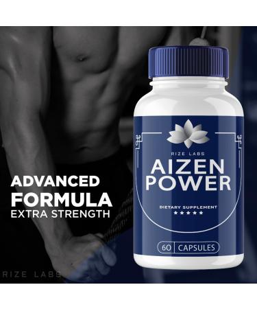 Buy Aizen Power for Men - 3 Pack Natural Male Supplement for Energy & Performance | AizenPower 24 Vitamin Reviews (180 Capsules - Buy Online on GoSupps.com