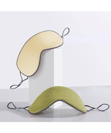 Shop Double-Sided Warm Eye Mask for Travel | Air-Permeable Light Blocking Sleeping Eyeshade - Unisex - Buy Online on GoSupps.com