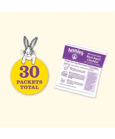 Annie's White Cheddar Mac and Cheese - Microwavable, 10.7 oz, 5 ct (Pack of 6) - Easy & Delicious! - Buy Online on GoSupps.com