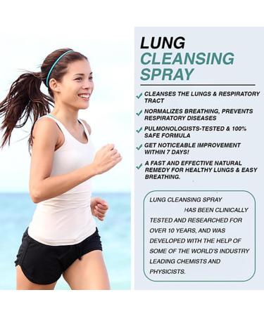 Lung Cleansing Spray - Natural Detox for Healthy Breathing | International Shipping Available - Buy Online on GoSupps.com