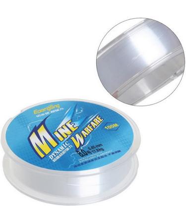Clear Nylon Monofilament Fishing Line - Strong 0.45mm Diameter for Fly Line Backing & DIY Crafts - Color-1 - Buy Online on GoSupps.com