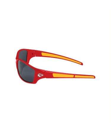 FOCO Kansas City Chiefs Men's Sport Sunglasses | Team Logo Athletic Eyewear - Buy Online on GoSupps.com
