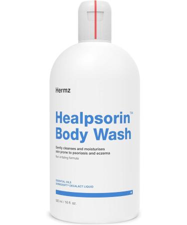 Healpsorin Hydrating Body Wash 500ml | Psoriasis, Eczema Treatment & Sensitive Skin Shower Gel - Buy Online on GoSupps.com