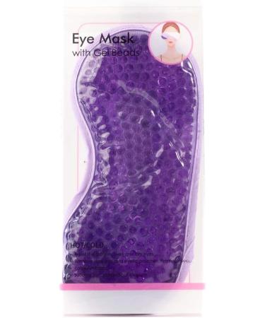 County Aqua Peas Cooling Gel Eye Mask - Cool/Warm Therapy - Perfect For Insomnia Puffy Eyes & Dark Circles (Purple) - Buy Online on GoSupps.com