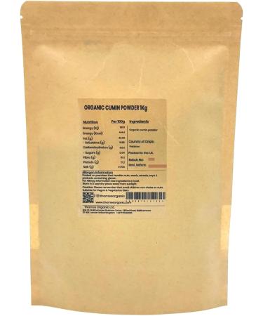 Organic Cumin Powder 100g - Premium Quality Spice for Culinary Delights - Buy Online on GoSupps.com