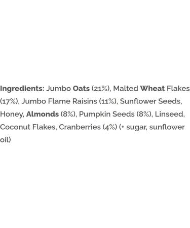 Lakeland Mues The Artman Classic Toasted Artisan Muesli 500g - Buy Online on GoSupps.com